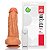 Prótese Pênis Pinto Vibrador C/ Ventosa 19,5x5,5cm - ADAO39 - Imagem 1