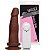 Prótese Pênis Realístico Vibrador C/ Ventosa 16x4cm  ADAO34 - Imagem 2