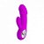 Vibrador Ponto G Relevos Ondas 7 Pulsações 5 Intensidades ROXO  - PRETTY LOVE ANSEL - Imagem 4