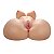 Mega Real Doll - Meio Corpo Feminino em CyberSkin 9Kg - Imagem 4