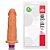 PROTESE 8L COM VIBRO 20X5CM ADAO41 BEGE U - Imagem 1