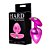 PLUG ANAL ANATOMICO HARD ROSA P - Imagem 1