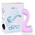 VIBRADOR CLITORIANO COM LINGUINHA E PONTO G- MY SWEET DINO INTT- AZUL OU ROSA - Imagem 2