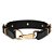 FETICHE CHOKER ATHENA PYTOHON SPIKE 3 PRETO U - Imagem 2
