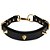 FETICHE CHOKER ATHENA PYTOHON SPIKE 8 PRETO U - Imagem 1