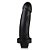 PROTESE R2 DOM 17x4CM C/VIBRO DOM023 PRETO - Imagem 2