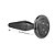 PLUG ANAL IUPI BY ANA CANZIANI HARD (HA133) ONIX - Imagem 2