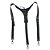 FETICHE COURO SUSPENSORIO REGATA PRETO - Imagem 3