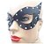 FETICHE MASCARA PARA AMARRAS COM REBITES MM004 PRETO - Imagem 3