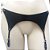 FETICHE COURO CINTA LIGA BASICA CT001 PRETO - Imagem 1