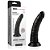 PROTESE BLACK MAMBA COM VENTOSA 19X4,5CM DOM056 PRETO - Imagem 1