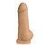 PROTESE R1 18X4 C/ ESCROTO CYB046 BEGE COM VIBRO - Imagem 5