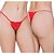 CALCINHA SENSUALLE TANGA RAPIDINHA VERMELHO - Imagem 1