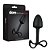 PLUG P4 PLUG POMPOAR ANAL DOM PRETO - Imagem 1