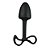 PLUG P4 PLUG POMPOAR ANAL DOM PRETO - Imagem 2