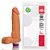 PROTESE C/VIBRO ESCROTO 8 20X4,5CM ADAO20 BEGE - Imagem 1