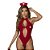 FANTASIA SALVA VIDAS BODY VERMELHO P - Imagem 3