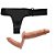 CINTA PENIANA DOUBLE HEADS STRAP ON BAILE PRETO/BEGE - Imagem 2