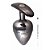 PLUG ANAL ANATOMICO HARD (HA140) ONIX M - Imagem 2