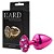 PLUG ANAL CRAVEJADO EM STRASS HARD (HA135) ROSA M - Imagem 1