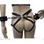 FETICHE HARNESS PARA QUADRIL COM ALGEMAS BY026 PRETO - Imagem 2