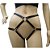 FETICHE HARNESS PARA QUADRIL COM ALGEMAS BY026 PRETO - Imagem 1