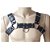 FETICHE COURO HARNESS EM H PRETO - Imagem 1