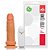 PROTESE 6 14,5X4 C/ VENTOSA E VIBRO CONTROLE ADAO33A BEGE - Imagem 1