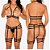 CONJUNTO UNIVERSO SENSUALLE PRETO - Imagem 1