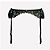LINGERIE SENSUALLE CINTA LIGA SE LIGA PRETO - Imagem 1