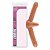 PROTESES HAVAIANA PLUG COM VIBRADOR 32CM ADAO100 - Imagem 1
