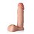 PROTESE DILDO C/ESCROTO 16,5X4CM ADAO10N BEGE - Imagem 2