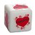 BRINCADEIRA DADO KIT PAIXAO BRANCO/VERMELHO - Imagem 3