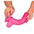 PROTESE SLIDING SKIN SLIDY FUCHSIA 8" LIKE TRUE ROSA - Imagem 1