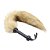 FETICHE CHICOTE PELÚCIA CABO YL0205 LOVETOYS PRETO - Imagem 1