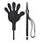 FETICHE CHIBATA MÃO EM SILICONE LOVETOYS PRETO - Imagem 5