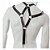 FETICHE HARNESS SUPENSÓRIO LOVETOYS PRETO GG - Imagem 2