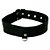 FETICHE COURO COLEIRA CANINA BASICA CC002 PRETO - Imagem 1