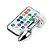 PLUG ANAL LED 13CORES COM CONTROLE M - Imagem 1