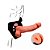 CAPA PENIANA COM CINTA MARS DILDO C/ ESCROTO E VENTOSA 19X4 - Imagem 2