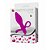 PLUGUE ANAL SILICONE COM VIBRO TAYLOR PRETTYLOVE ROXO - Imagem 2