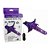 CINTA PENIANA HARNESS - RABBIT DONG 8.5 ROXO - Imagem 1