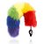 PLUG ANAL RABO DE RAPOSA COLORIDO - Imagem 1