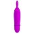 VIBRADOR BOYCE PRETTYLOVE ROSA/ROXO - Imagem 2