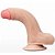 PRÓTESE REALÍSTICA MARS DILDO C/ ESCROTO E VENTOSA 18X3,8CM - Imagem 4