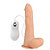 PROTESE 7.5 C/VENTOSA, ESCROTO E VIBRO SOFT DUDE BEGE U - Imagem 3