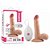 PROTESE 7.5 C/VENTOSA, ESCROTO E VIBRO SOFT DUDE BEGE U - Imagem 1