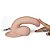 PROTESE 7.5 C/VENTOSA, ESCROTO E VIBRO SOFT DUDE BEGE U - Imagem 3