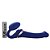 Multi Orgasm Bendable Strap-on-me 14,7cm x 3,9cm Night Blue - M - Imagem 3