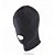 FETICHE CAPUZ SADO COM ABERTURA BOCA LOVETOYS PRETO - Imagem 4
